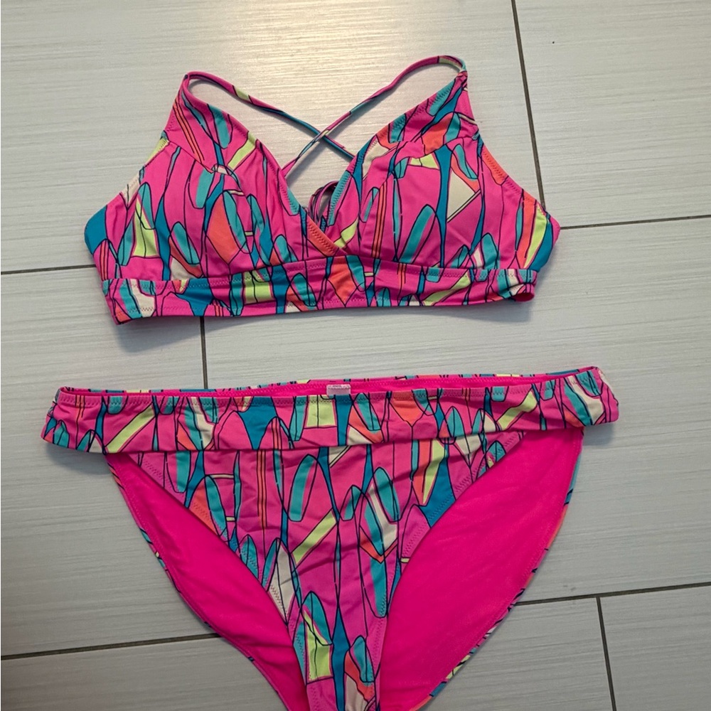 Vineyard vines colorful bikini